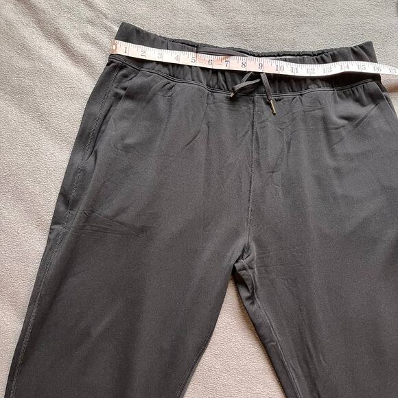 Woolx Merino Joggers Womens Sz XL Black Wool Blend Drawstrings Athleisure Pants - Picture 9 of 9